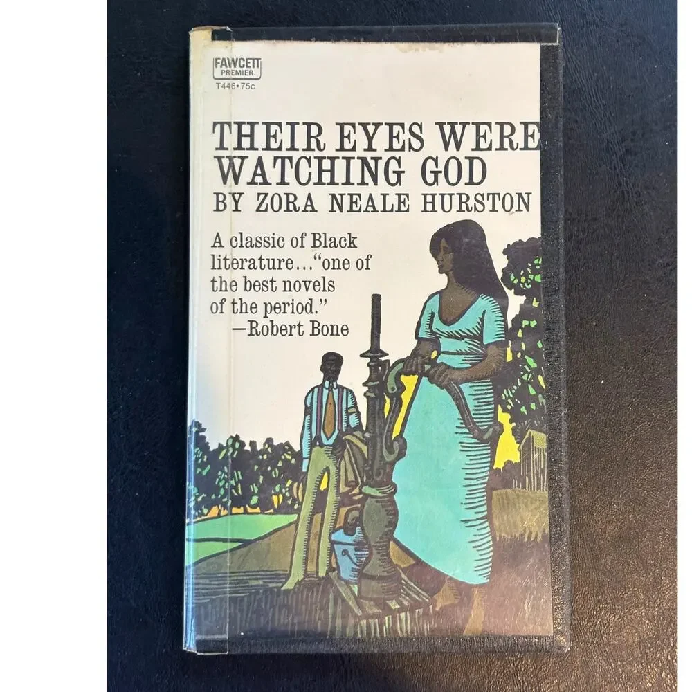 VTG 1965 Their Eyes Were Watching God by Zora Neale Hurston, PB, Library Binding